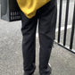 2022 가을 검은 양복 바지 여성